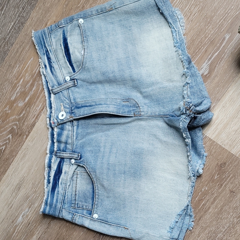 Dollhouse Light Wash Cutoff Jean Shorts Size 13